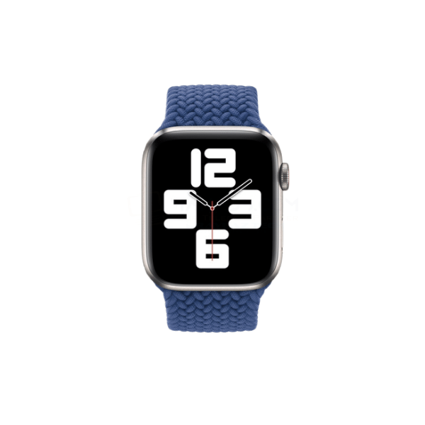 Apple Watch 44mm Atlantic Blue Braided Solo Loop Size 9 (Original)