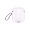 STOPTIME AirPods 2 Silicone Transparent Cover Protective Case with Keychain